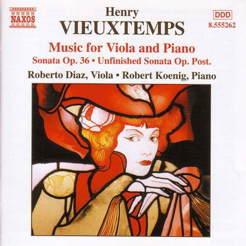 Cover for Vieuxtemps / Diaz / Koenig · Music for Viola &amp; Piano (CD) (2002)