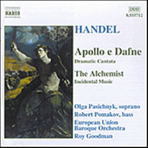 Handelapollo E Dafne - European Union Baroque or - Musiikki - NAXOS - 0747313571222 - maanantai 23. heinäkuuta 2001