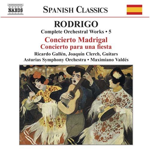 Cover for J. Rodrigo · Concierto Madrigal (CD) (2003)