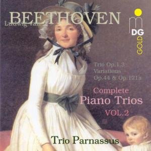 Piano Trios 2 - Beethoven / Trio Parnassus - Musik - MDG - 0760623105222 - 23. oktober 2001