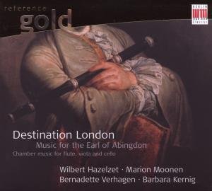 Cover for Abingdon / Hazelzet / Moonen / Verhagen / Kerning · Destination London: Music of the Earl of Abingdon (CD) (2009)