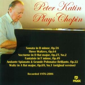 Cover for Chopin / Katin · Peter Katin Plays Chopn (CD) (2012)