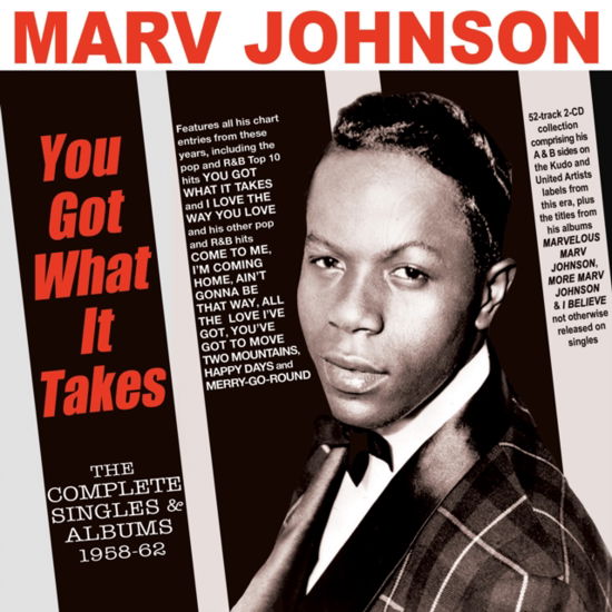 Marv Johnson · You Got What It Takes - The Complete Singles & Albums 1958-62 (CD) (2023)