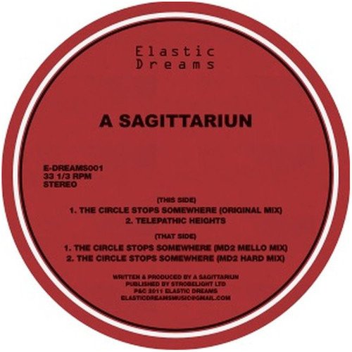 Cover for A Sagittariun · Circle Stops Somewhere (LP) (2018)