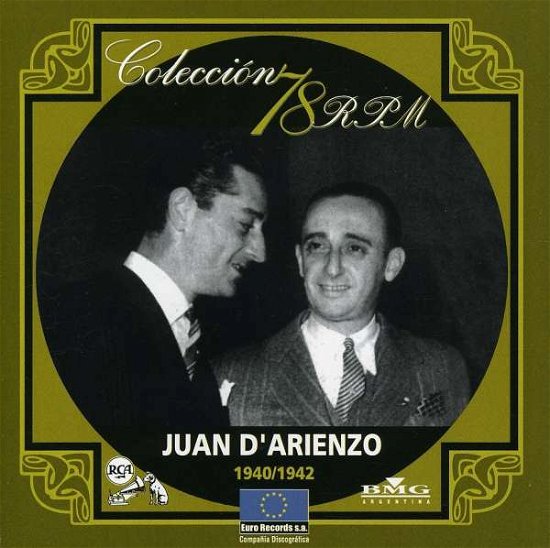 Cover for Juan D'arienzo · Coleccion 78 R.p.m. 1940-1942 (CD) (2004)