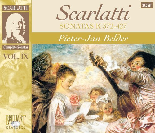 Cover for Scarlatti / Belder · Keyboard Sonatas 9 (CD) (2007)