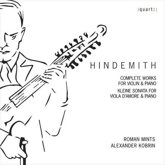 Cover for Roman Mints / Kobrin · Paul Hindemith: Complete Works For Violin And Piano (CD) (2019)
