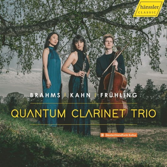 Cover for Quantum Clarinet Trio · Brahms, Kahn &amp; Fruhling (CD) (2023)