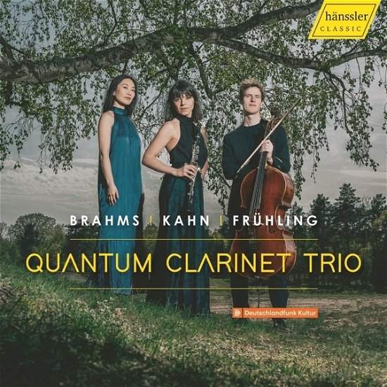 Cover for Quantum Clarinet Trio · Brahms, Kahn &amp; Fruhling (CD) (2023)