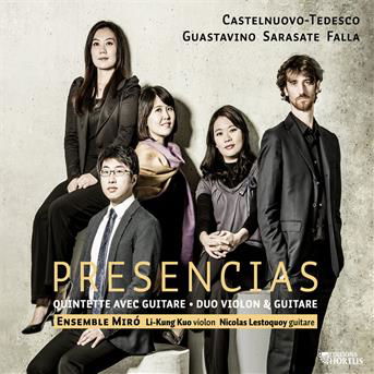 Cover for M. Castelnuovo-Tedesco · Presencias:quintet with Guitar (CD) (2016)