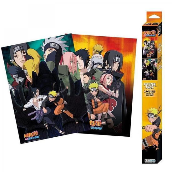 NARUTO - Ninjas - Set 2 posters 52x38 - P.Derive - Gadżety -  - 3665361060222 - 15 czerwca 2021