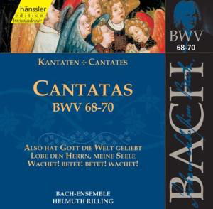 BACH: Kantaten BWV 68-70 - Bach-collegium / Rilling - Muzyka - hänssler CLASSIC - 4010276015222 - 11 czerwca 1999