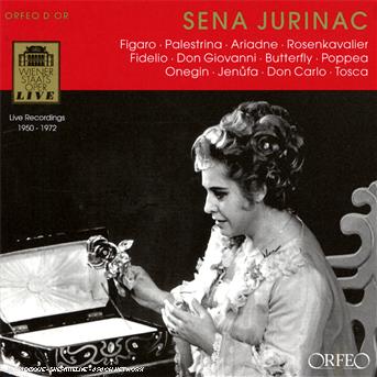 Figaro / Palestrina / Ariadne / Rosenkavalier - Sena Jurinac - Musiikki - ORFEO - 4011790684222 - perjantai 10. elokuuta 2007