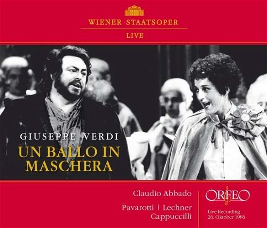 Cover for Verdi,g. / Pavarotti,luciano / Tichy,georg · Verdi: Un Ballo in Maschera (CD) (2016)