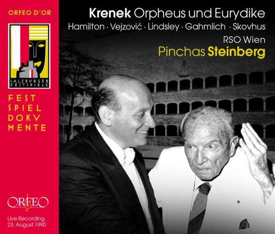 Cover for E. Krenek · Orpheus Und Eurydike (CD) (2016)