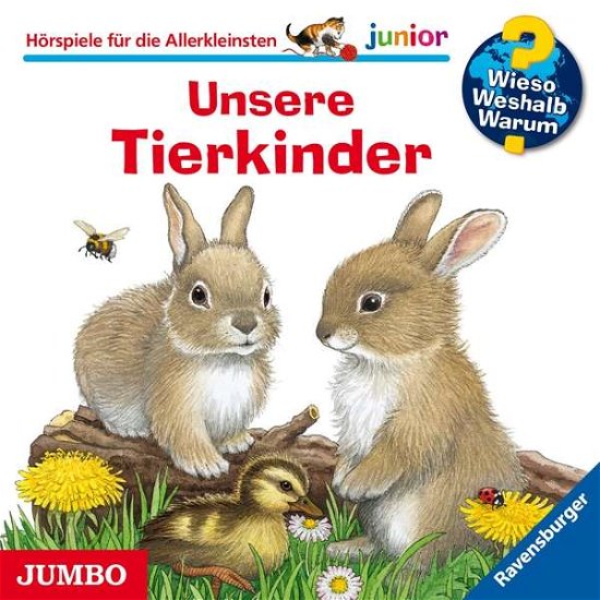 Cover for Wieso? Weshalb? Warum? Junior / Various · Unsere Tierkinder (15)-relaunch (CD) (2018)