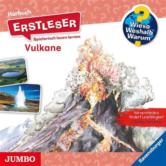 Cover for Sandra Noa · Wieso? Weshalb? Warum? Erstleser: Vulkane - Folge 2 (CD) (2021)