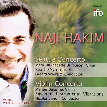 Cover for Naji Hakim · Seattle Concerto / Violin Concerto (CD) (2007)