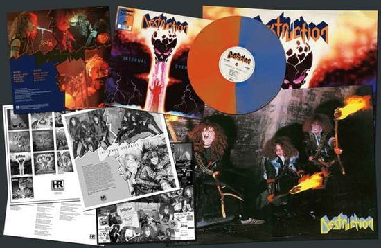 Cover for Destruction · Infernal Overkill (Blue / Orange Vinyl) (LP) [Limited edition] (2021)