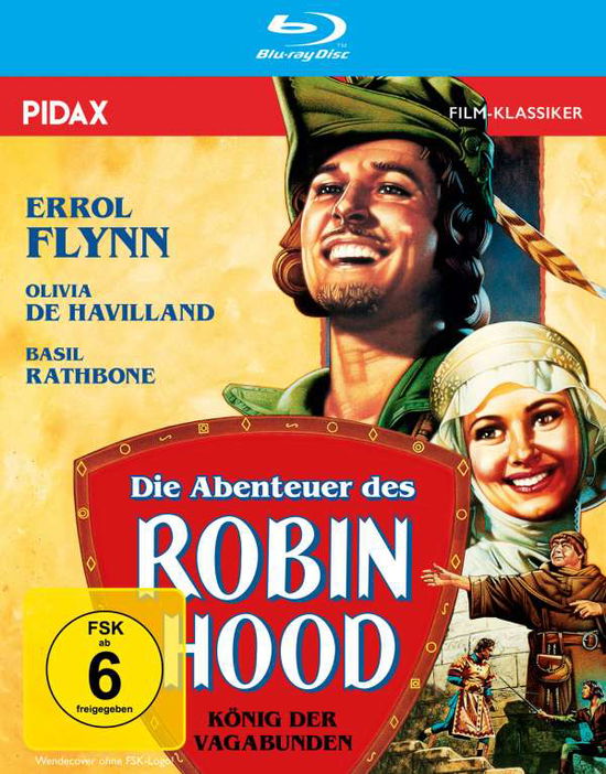 Cover for Errol Flynn · Die Abenteuer Des Robin Hood-könig Der Vagabund (Blu-ray) (2021)