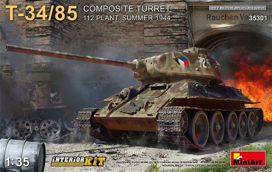 Cover for Miniart · 1/35 T-34/85 Composite Turret. 112 Plant. Sum 1944 (9/21) (Toys)