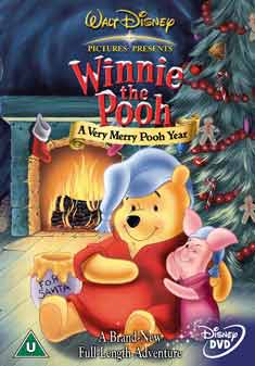 Cover for Winnie The Pooh A Very Merry Pooh Year · Winnie The Pooh - A Very Merry Pooh Year (DVD) (2012)