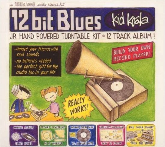 Cover for Kid Koala · 12 Bit Blues (CD) [Limited edition] (2012)