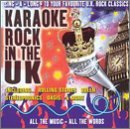 Cover for Karaoke Rock in the UK / Various · Karaoke Rock In The UK (CD) (2001)