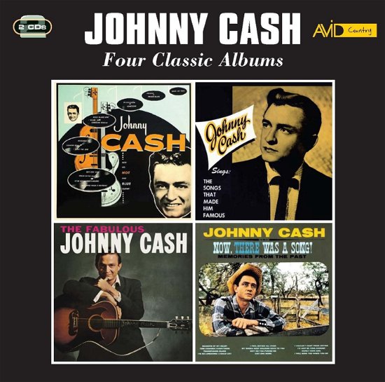Four Classic Albums - Johnny Cash - Musiikki - AVID - 5022810325222 - perjantai 2. kesäkuuta 2017