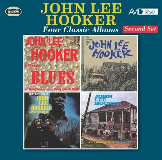 Cover for John Lee Hooker · Four Classic Albums (CD) (2020)