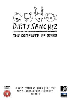 Cover for Dirty Sanchez - The Complete 1st Series · Dirty Sanchez Series 1 - Front End and rear End (DVD) (2004)