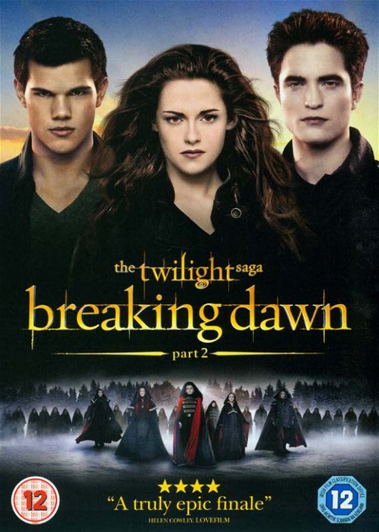 Cover for Twilight Saga · The Twilight Saga - Breaking Dawn - Part 2 (DVD) (2013)