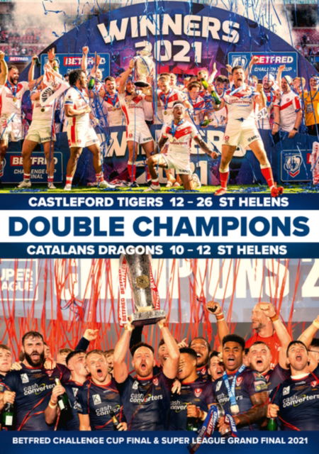 Double Champions - Betfred Challenge Cup Final and Super League Grand Final 2021 - Double Champions  Betfred Challenge Cup Final - Filmes - PDI Media - 5035593202222 - 22 de novembro de 2021