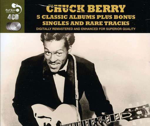 5 Classic Albums Plus Bonus Singles & Rare Tracks - Chuck Berry - Musikk - REAL GONE MUSIC - 5036408129222 - 24. oktober 2011