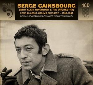 Cover for Gainsbourg  Serge · 4 Classic Albums Plus (CD) [Deluxe edition] (2017)