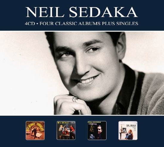 Four Classic Albums (+Singles) - Neil Sedaka - Musiikki - REEL TO REEL - 5036408202222 - perjantai 11. toukokuuta 2018