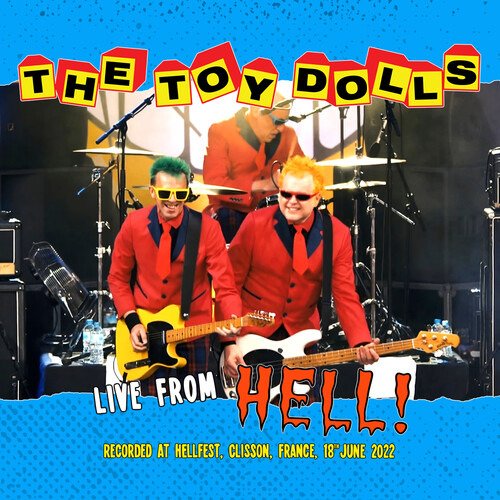 Cover for Toy Dolls · Live at Hellfest (CD/DVD) (2023)