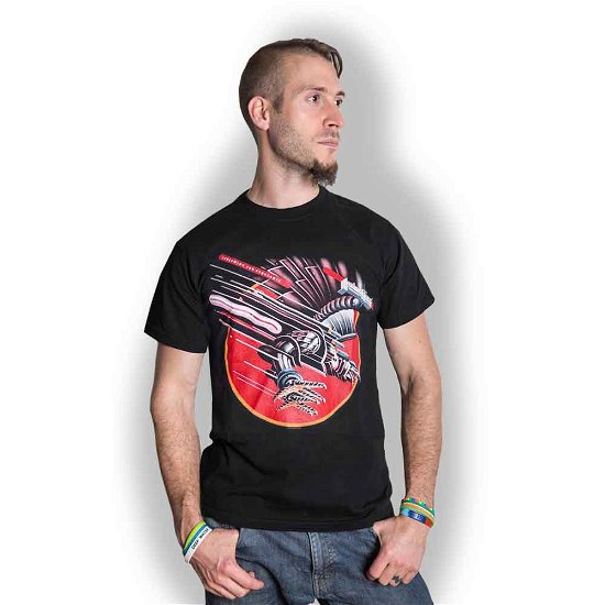 Judas Priest Unisex T-Shirt: Screaming for Vengeance - Judas Priest - Mercancía - Global - Apparel - 5055295346222 - 26 de noviembre de 2018