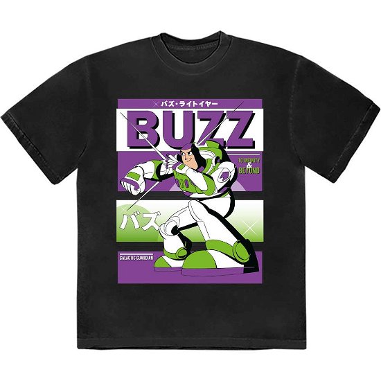 Toy Story Unisex T-Shirt: Buzz Japanese - Toy Story - Fanituote -  - 5056737227222 - 