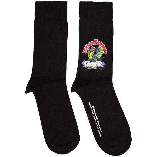 Cover for The Rolling Stones · The Rolling Stones Unisex Ankle Socks: Dragon (UK Size 7 - 11) (TØJ) [size M]