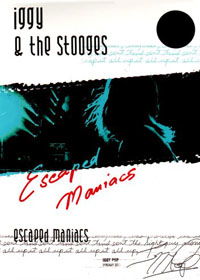 Escaped Maniacs + Cd - Iggy & The Stooges - Películas - PLAY IT AGAIN SAM - 5060117600222 - 23 de noviembre de 2011