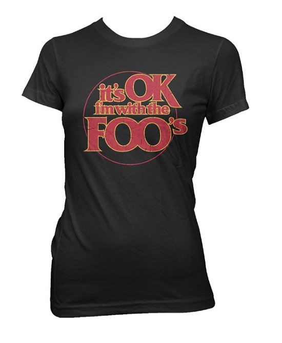 Cover for Foo Fighters · It's Ok Girlie Black (T-shirt) [size L] (2017)