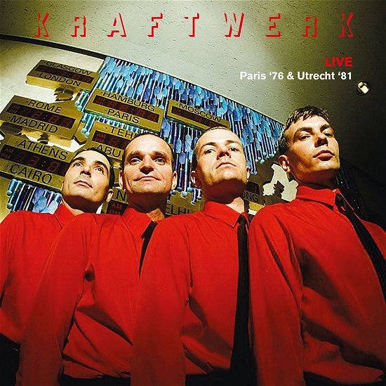 Cover for Kraftwerk · Live Paris 76 &amp; Utrecht 81 (LP) (2020)