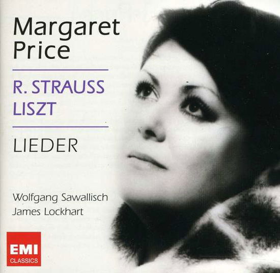 Cover for STRAUS\LISZT-margaret price · Lieder Avec Piano Sawa (CD) (2020)