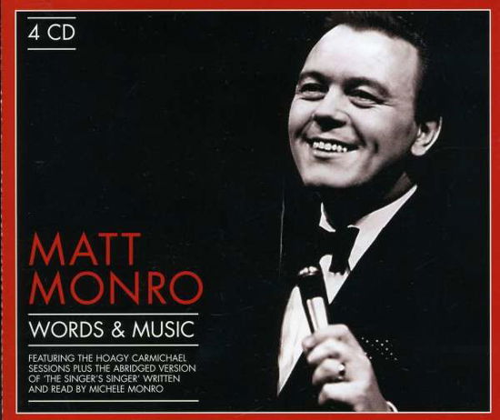 Words and Music - Matt Monro - Musiikki - Emi - 5099907209222 - perjantai 9. kesäkuuta 2017