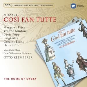 Cover for Otto Klemperer · Mozart: CosÃ¬ fan tutte (CD) (2012)