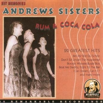 Cover for Andrews Sisters · Rum &amp; Coca Cola (CD) (2005)
