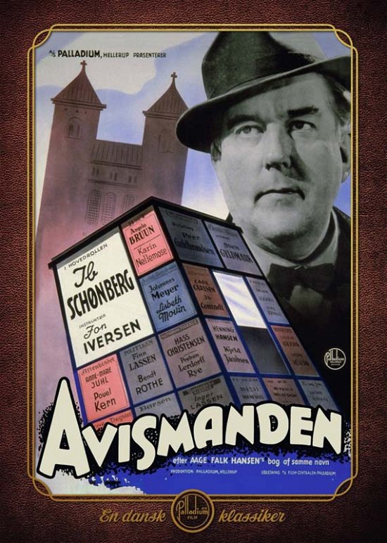 Cover for Ib Schønberg · Avismanden (DVD) (2018)