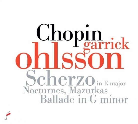 Cover for Garrick Ohlsson · Chopin: Scherzo In E Major / Nocturnes / Mazurkas / Ballade (CD) [Contemporary Piano edition] (2019)