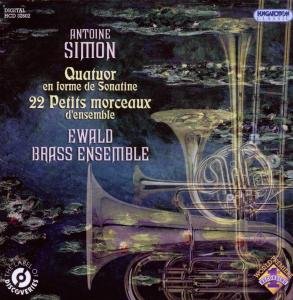 Cover for Simon · Quatuor en Ferme De Sonatine Op.23 (CD) (2011)